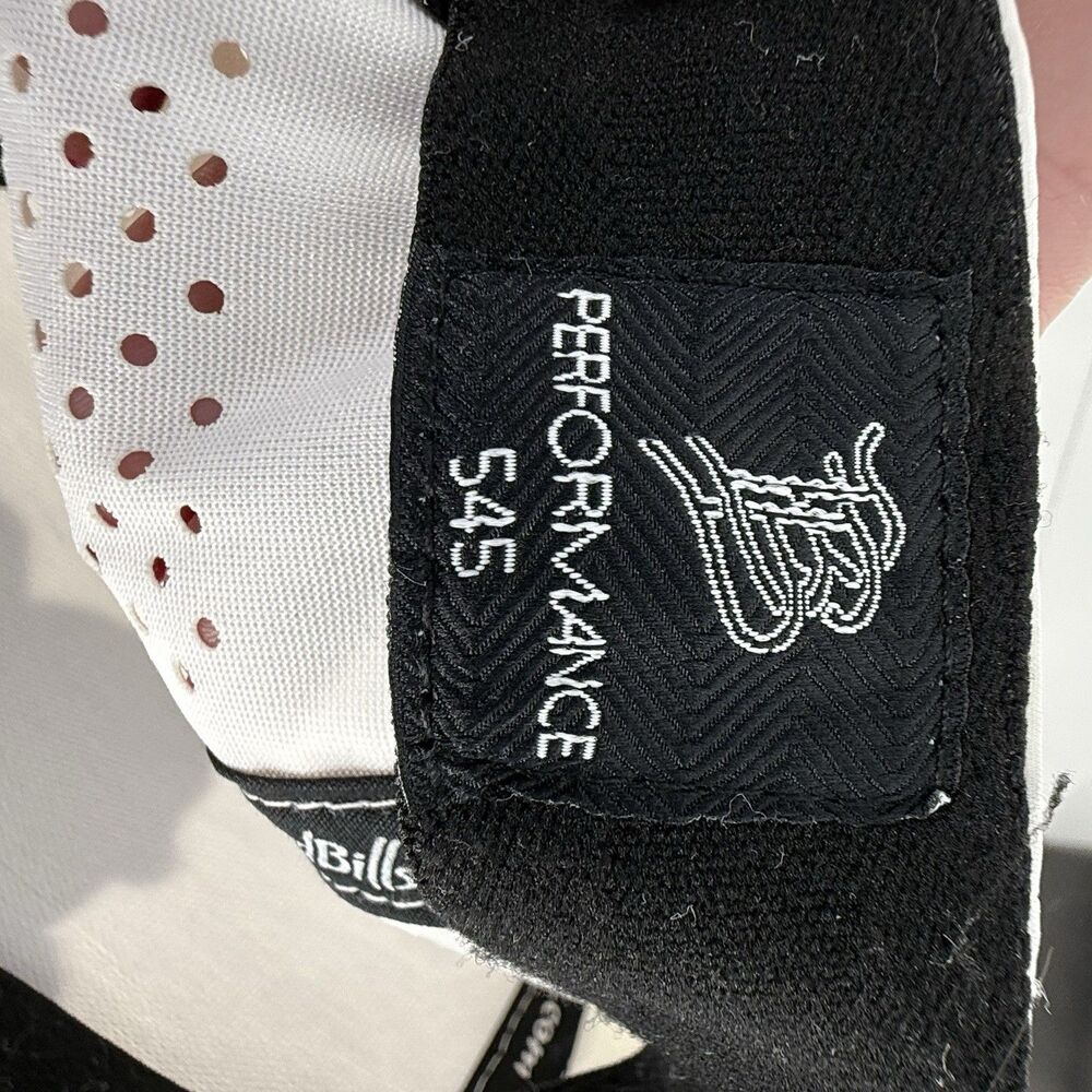 Branded Bills Nash White Golf Hat Snapback Rope Performance Cap - Picture 11 of 15